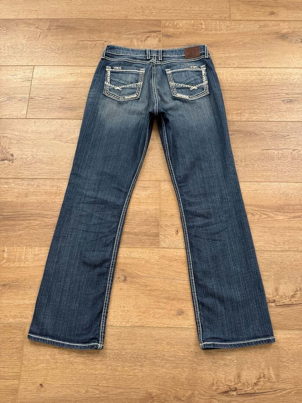 BKE Taylor Bootcut Jeans Women’s 29R Dark Wash Stretch Mid Rise Classic Denim - Picture 13 of 16